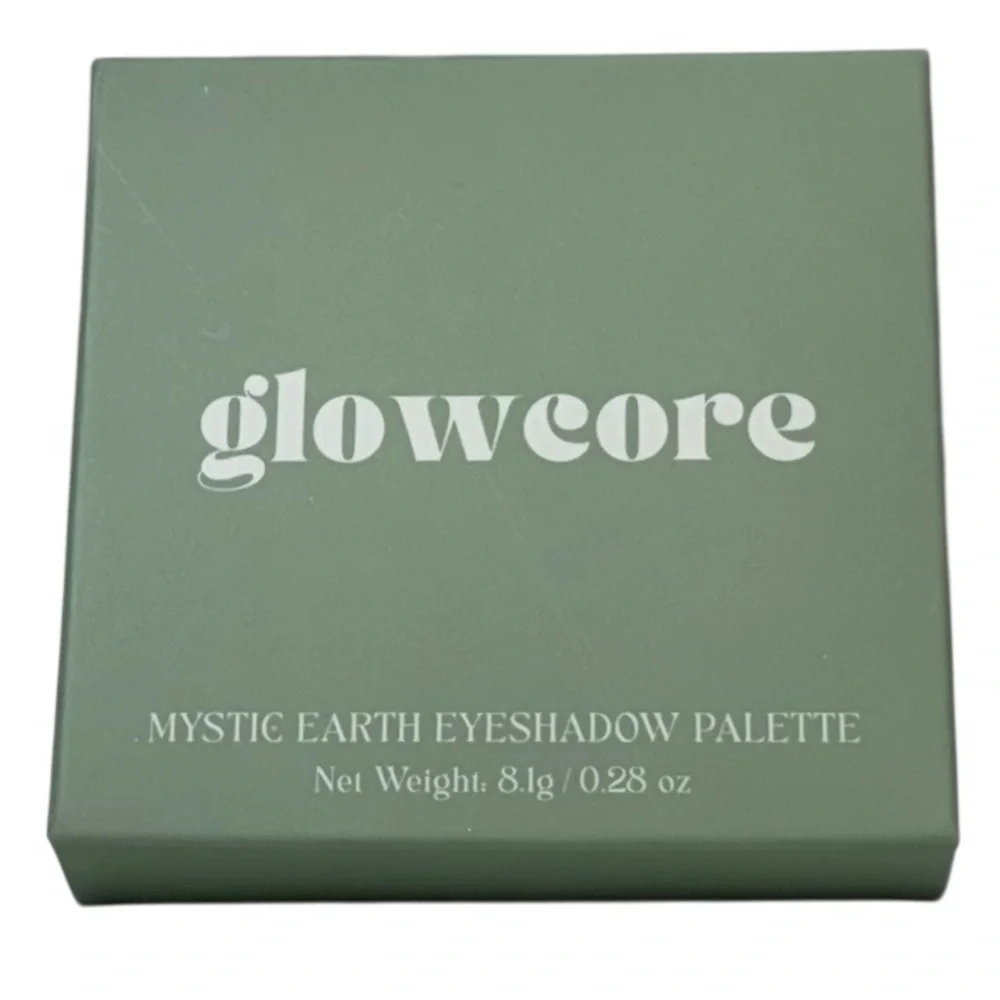 Glowcore Mystic Earth‎ Eyeshadow Palette – 9 Earthy Shades NIB